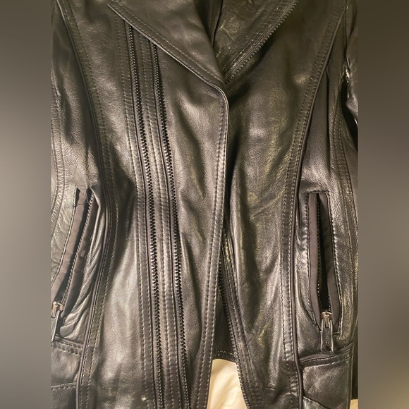 Vintage Diesel Leather Jacket - Picture 4 of 7